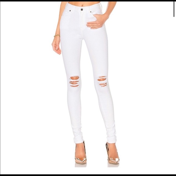 White Dr. Denim LEXY JEAN - Picture 3 of 6